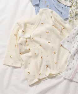 リブベビー短肌着