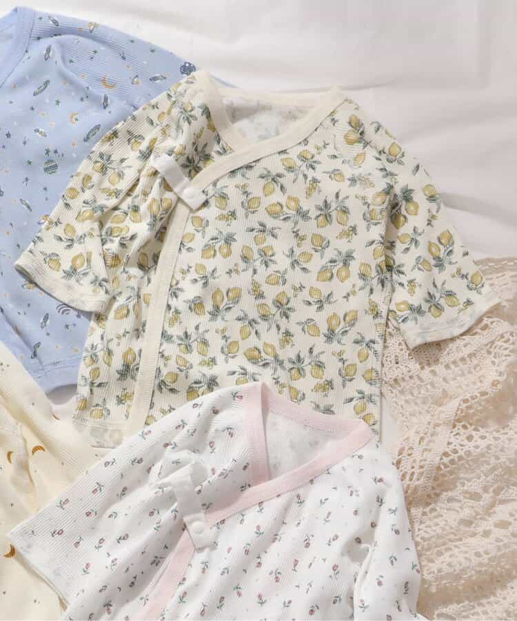 リブベビー短肌着