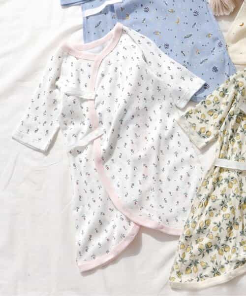 リブベビーコンビ肌着