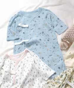 リブベビーコンビ肌着