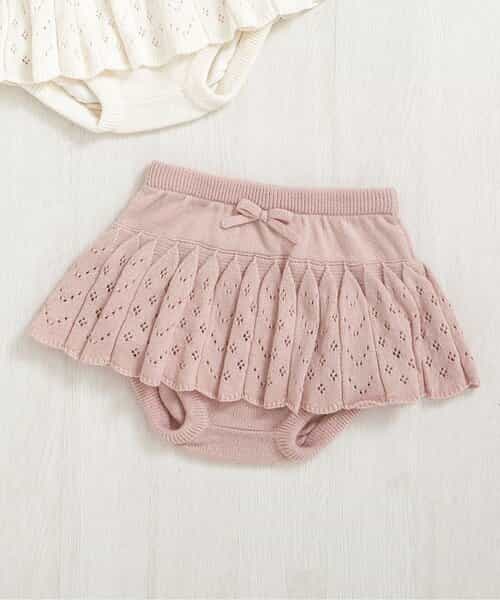 スカート付きニットブルマ