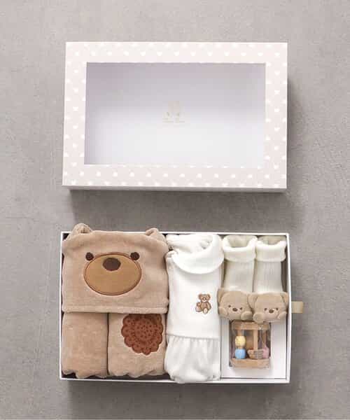 【Baby Gift Box】tiny bearセット2_出産祝い_ギフトセット_出産準備_ベビーギフト