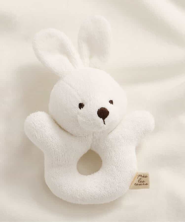 ポンチョ　うさぎ白 ポンチョ うさぎ白