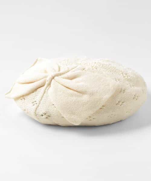 ベビーニットベレー帽_マシンウォッシャブル