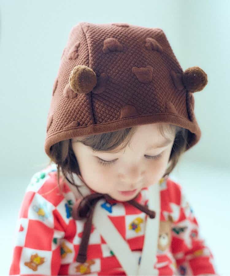 tiny bear Palette ジャガードボンネット
