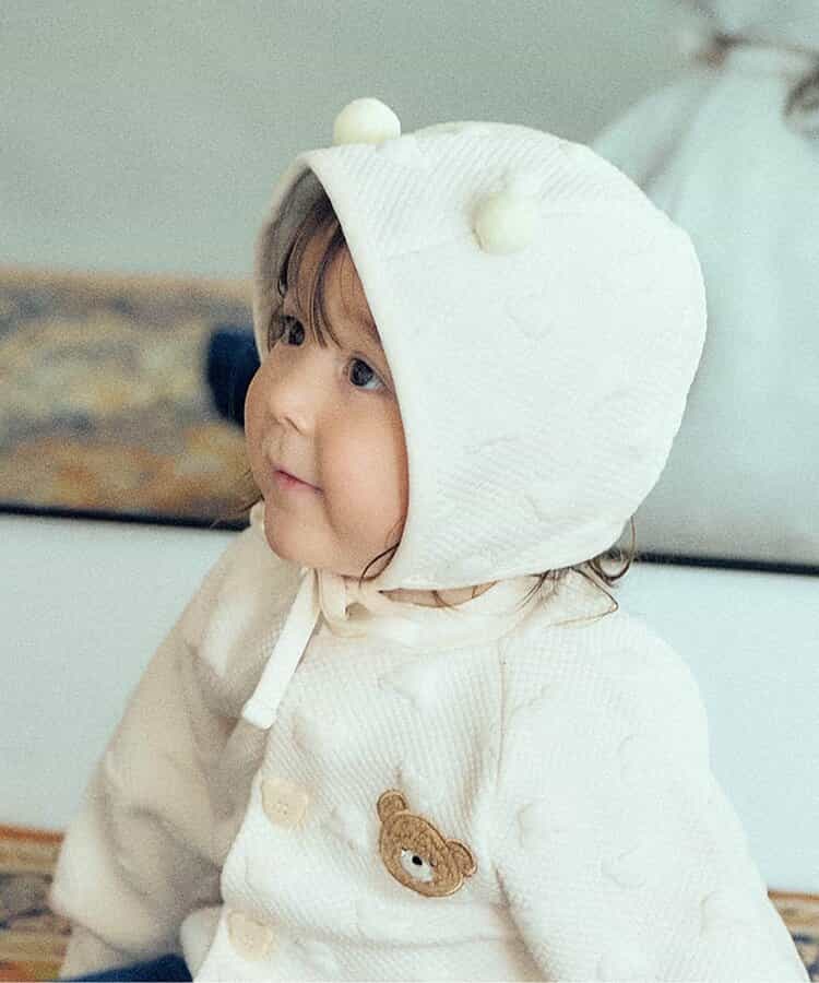 tiny bear Palette ジャガードボンネット