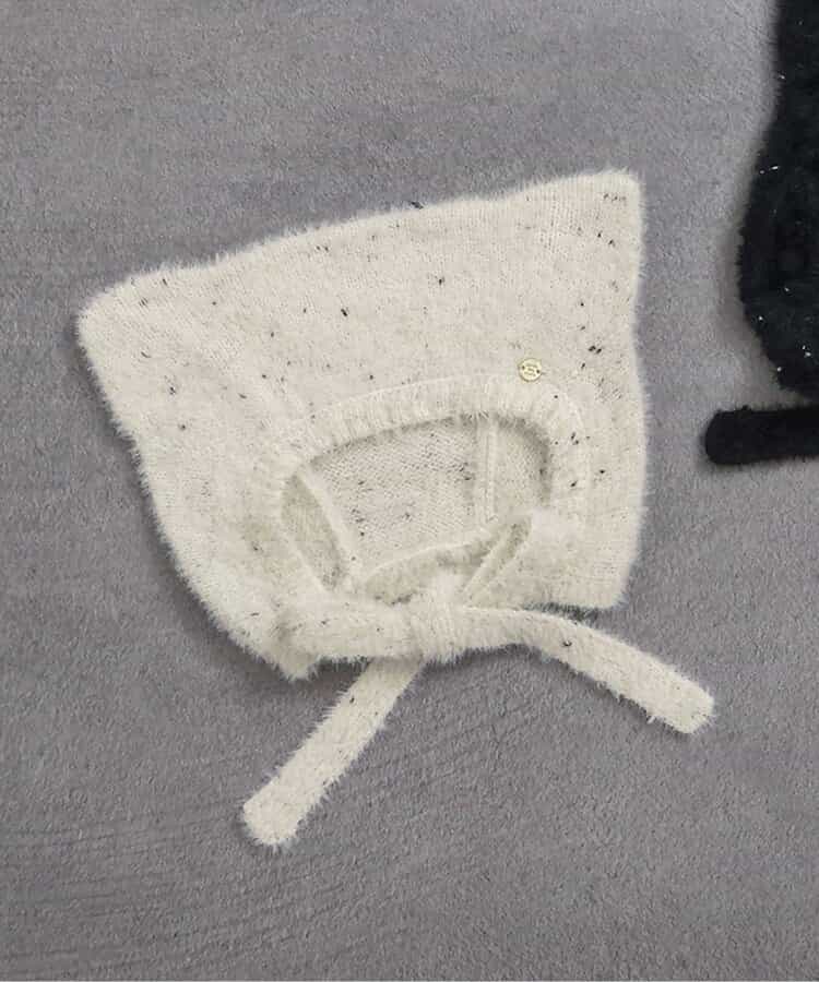 ねこ耳ニットボンネット