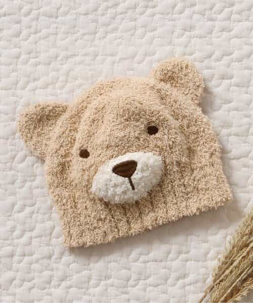 アニマルベビーニット帽_マシンウォッシャブル