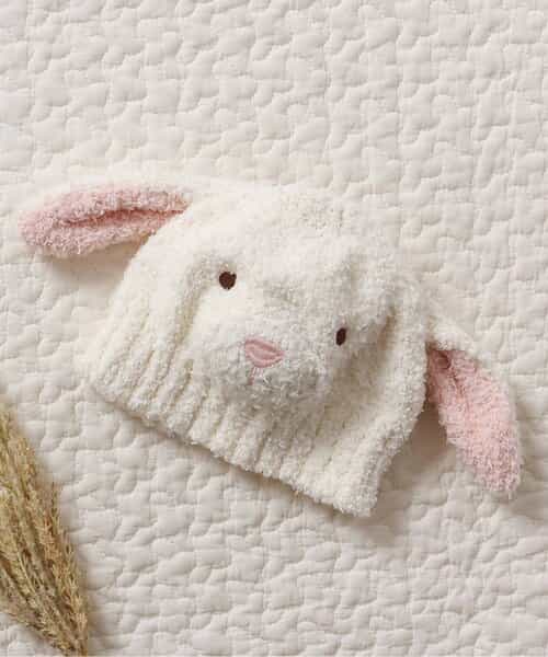 アニマルベビーニット帽_マシンウォッシャブル