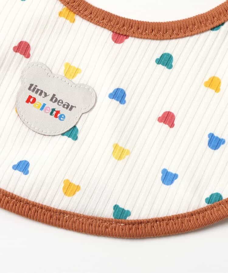 【tiny bear Palette】ワンポイントスタイ(防水シート使用)_910070