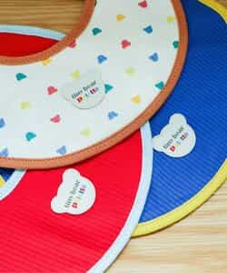 【tiny bear Palette】ワンポイントスタイ(防水シート使用)_910076