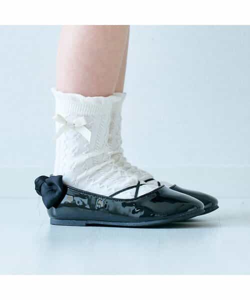 ★SALE★リボン付きバレエシューズ