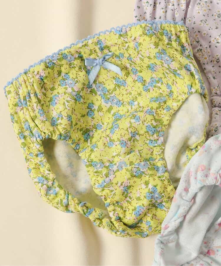 3P対象 GIRLS花柄ショーツ