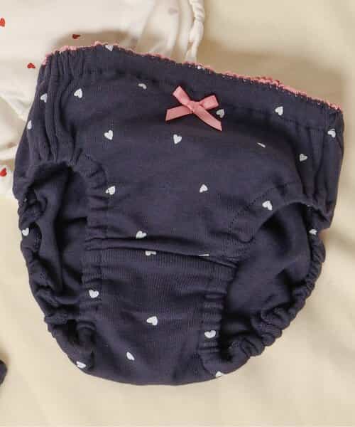 3P対象 GIRLSハートドットショーツ