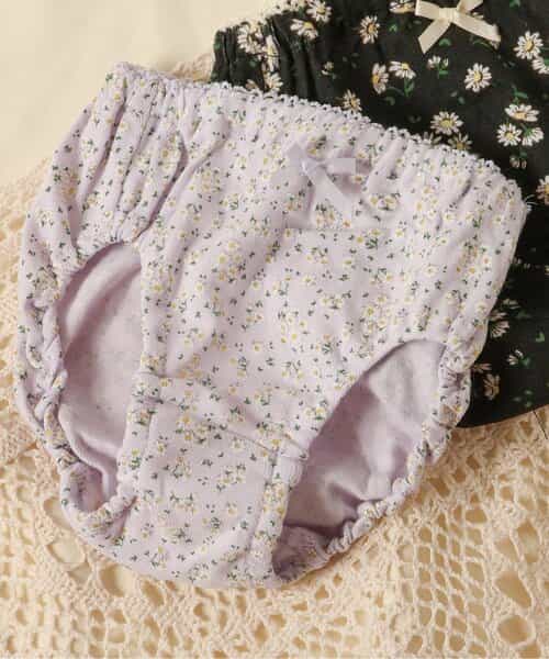 3P対象 GIRLSオトナ花柄ショーツ（V452054）|apres les cours