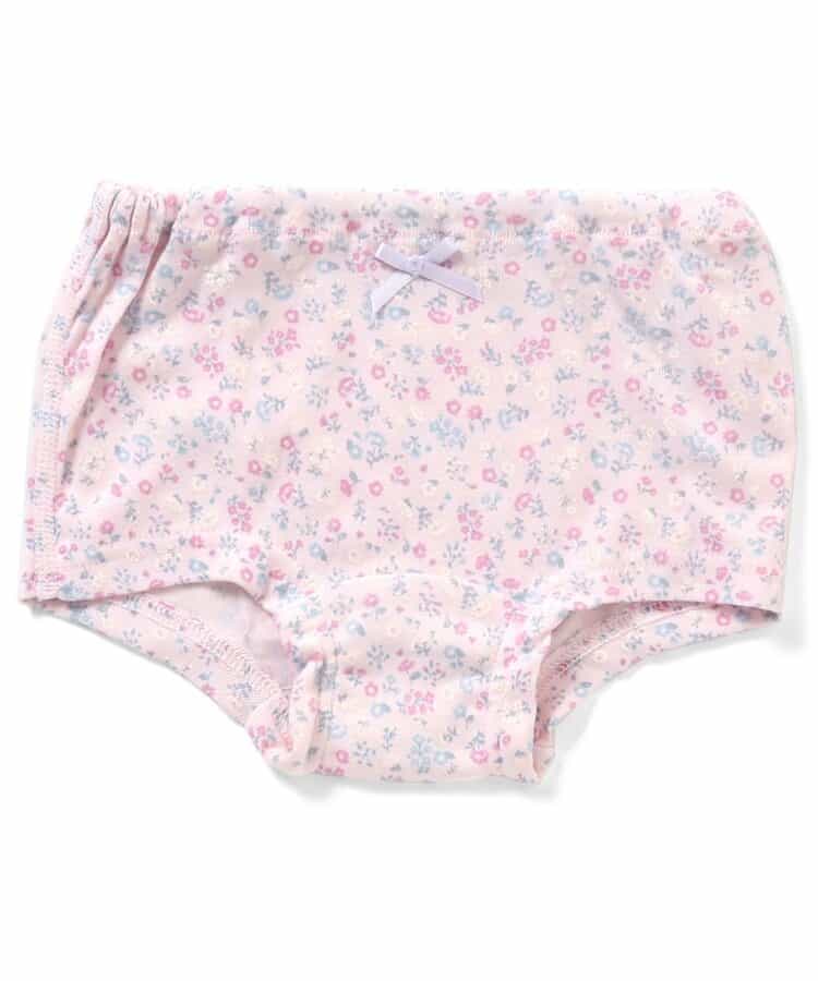 3P対象 GIRLS小花柄・いちご柄ボクサーショーツ