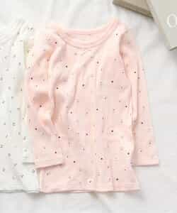 ★SALE★GIRLSリブ長袖肌着