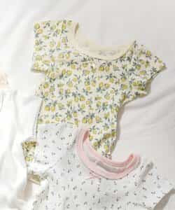 GIRLSリブ半袖肌着