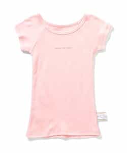 GIRLSスムース深あき半袖肌着