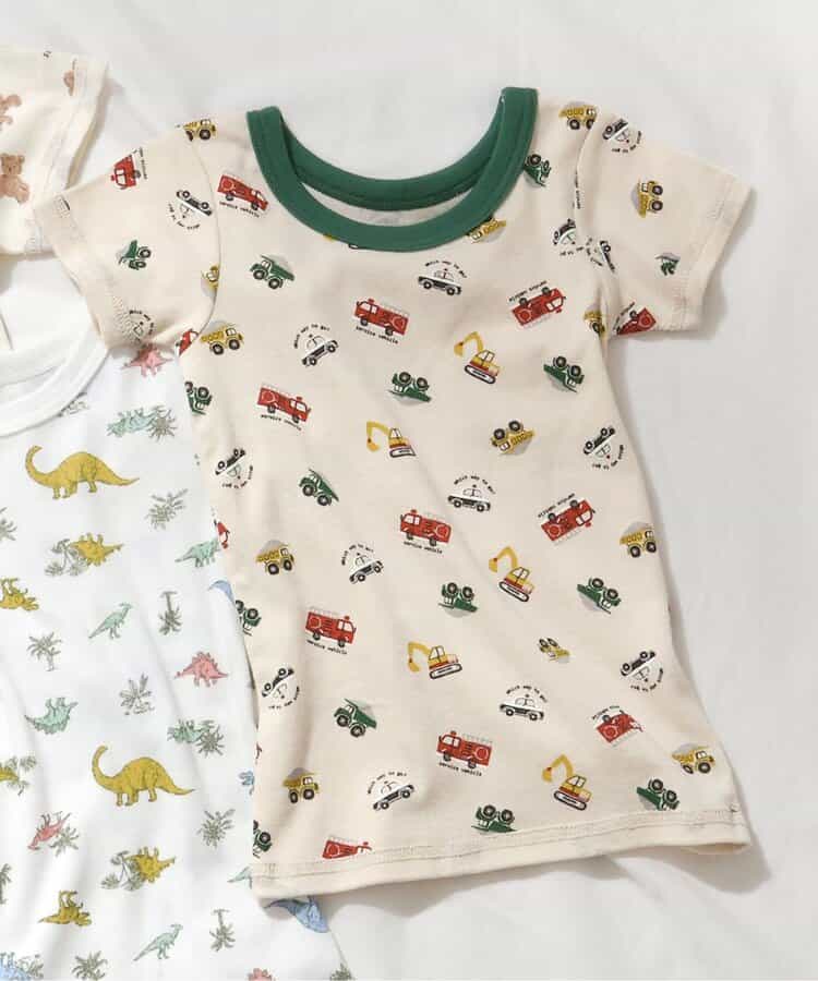 BOYSフライス半袖肌着