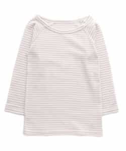 GIRLS深あきインナーあったかロングスリーブTシャツ