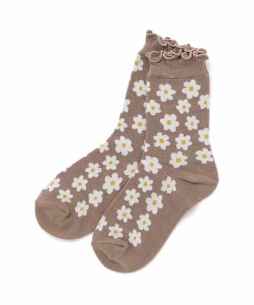 3P対象A ハート・いちご・花柄ソックス