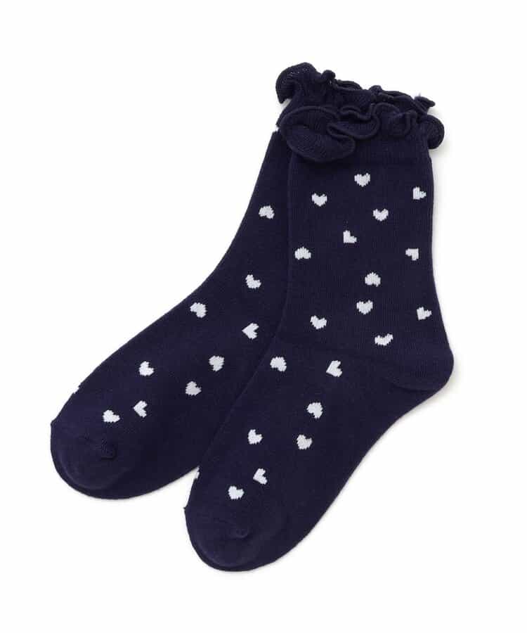 3P対象A ハート・いちご・花柄ソックス