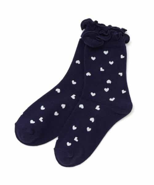 3P対象A ハート・いちご・花柄ソックス