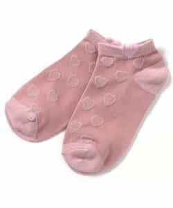 3P対象 ハートショートソックス