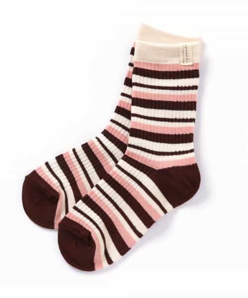 3P対象A 4色総柄ソックス
