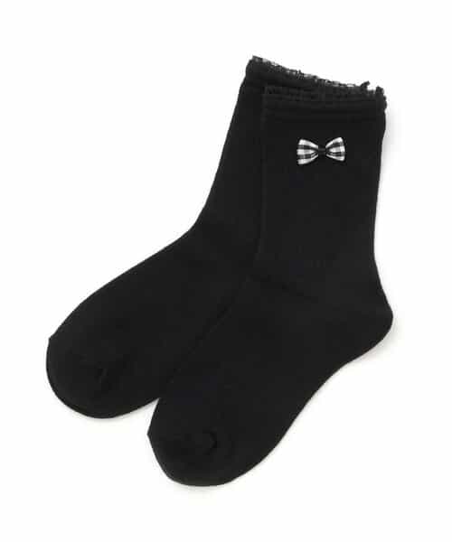 3P対象 ワンポイントフリルソックス