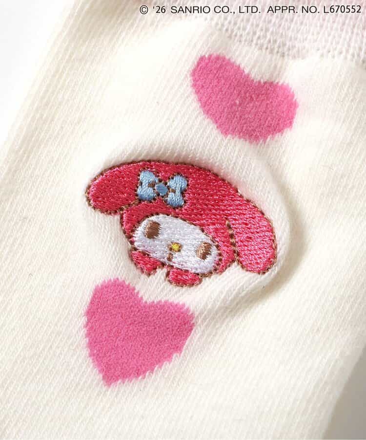 【マイメロディ＆クロミ&マイスウィートピアノ】ハートソックス _940356