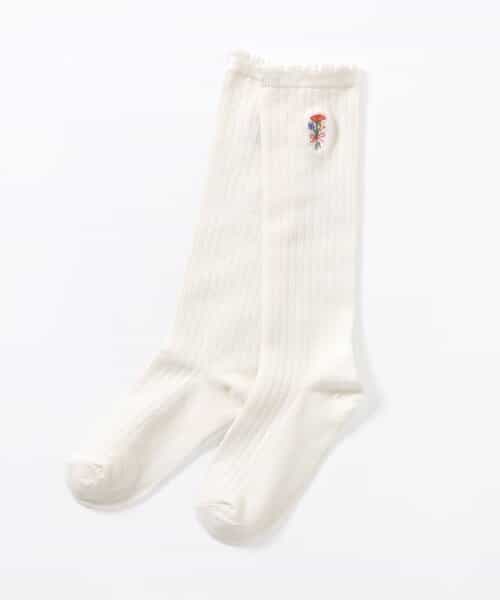 ワンポイントハイソックス