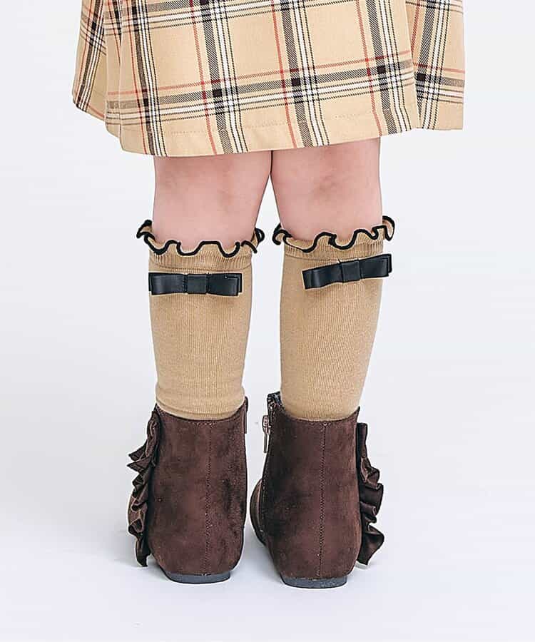 後ろリボンハイソックス