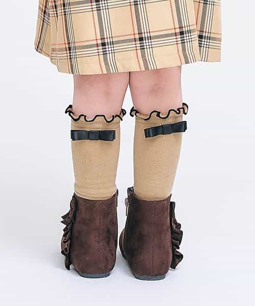 後ろリボンハイソックス