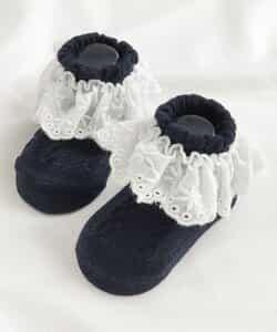 フリルベビーソックス