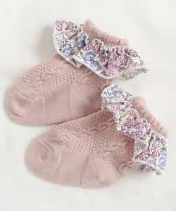 フリルベビーソックス