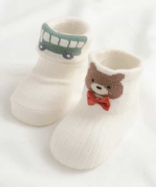 2wayモチーフベビーソックス