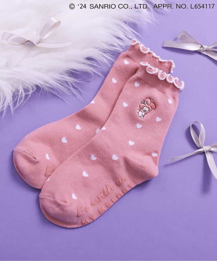 マイメロディ・クロミ/フリルソックス