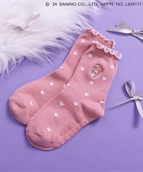 マイメロディ・クロミ/フリルソックス