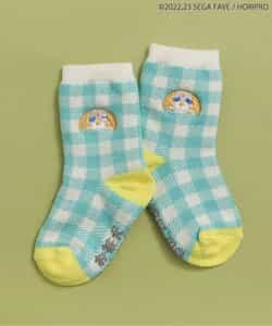 WEB限定 お茶犬ワンポイント刺繍ソックス