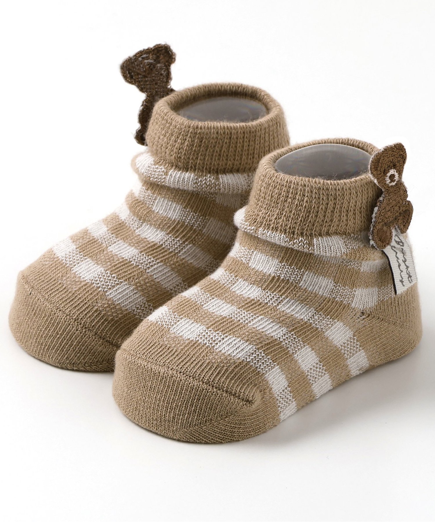 tiny bear モチーフ付きソックス（V454904）|apres les cours（アプレ