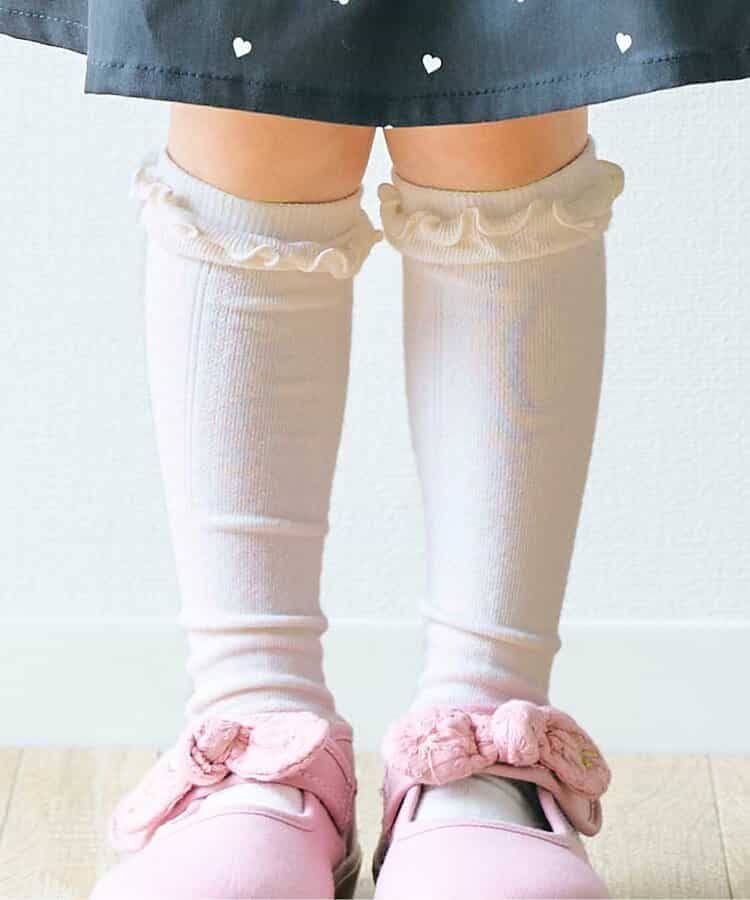 3P対象A フリルハイソックス