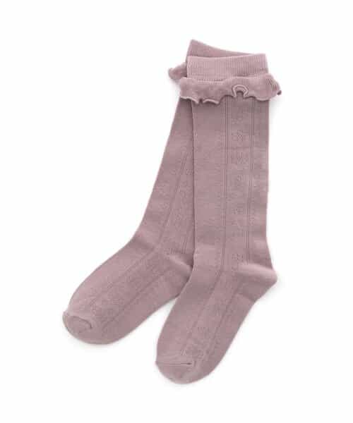 3P対象A フリルハイソックス