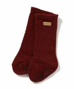 透かし編みベビーハイソックス