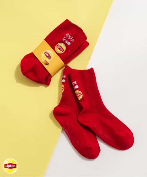 3P対象A リプトンカラーロゴソックス