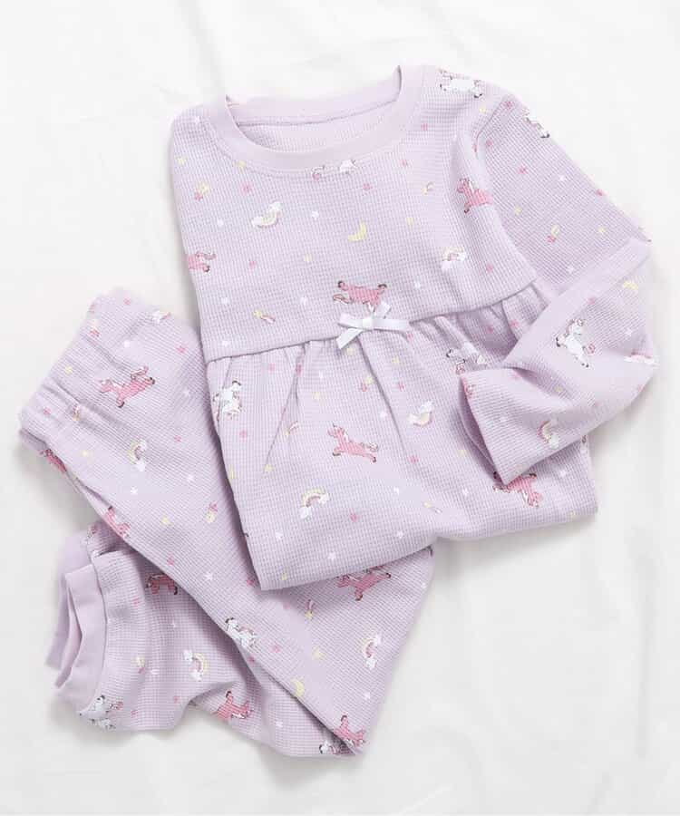 GIRLSバラエティワッフルパジャマ
