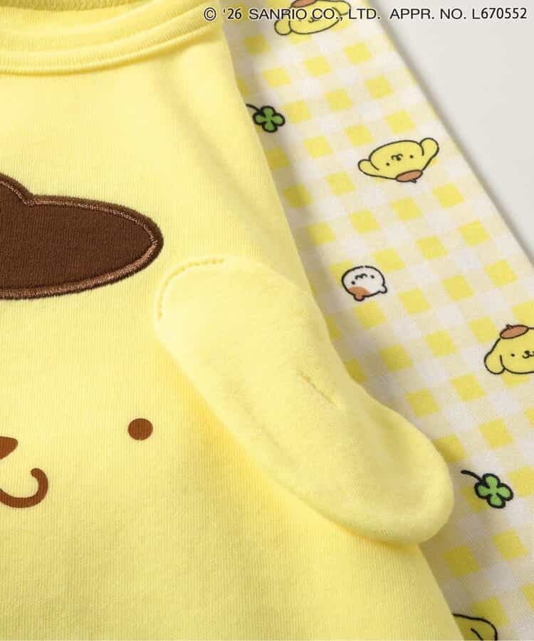 【サンリオキャラクターズ】長袖パジャマ(キッズ)  10分丈_950948