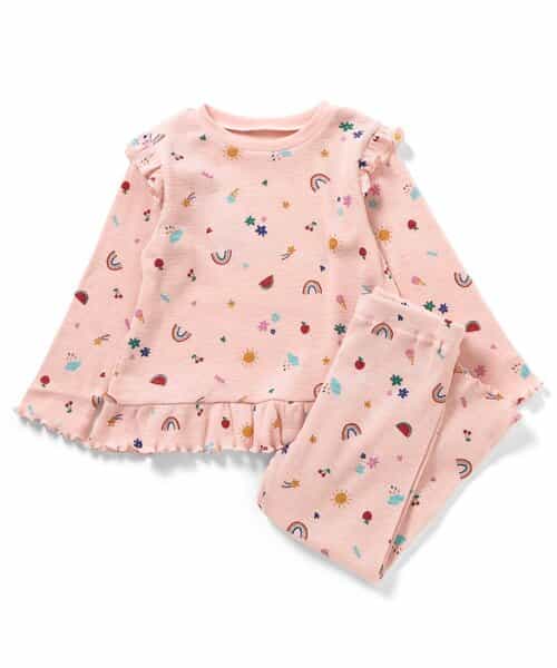 WEB限定 ミニポップ柄かぶりパジャマ