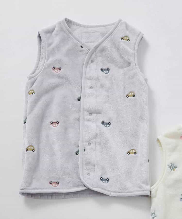 ボア刺繍スリーパー